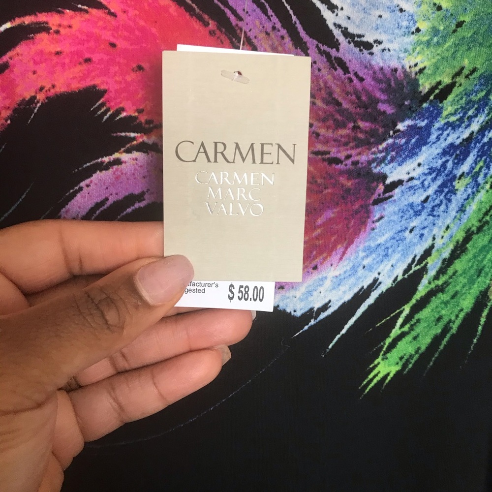 Carmen Marc Valvo Skirt - Size 12 - Picture 10 of 10